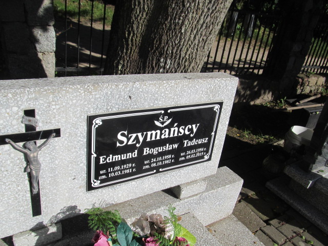 Bogusław Szymański 1958 Władysławowo - Grobonet - Wyszukiwarka osób pochowanych