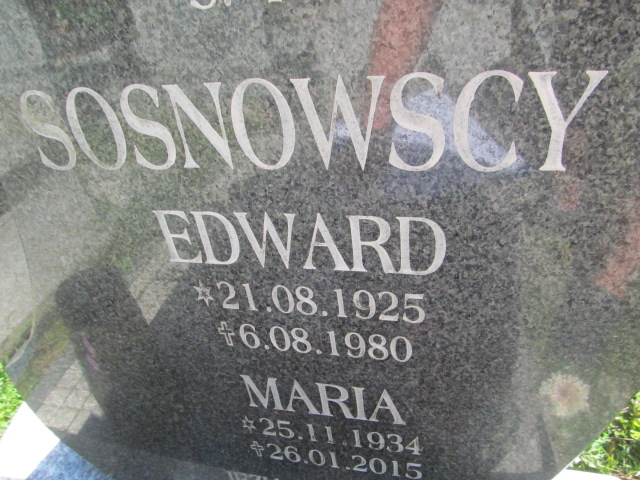 Edward Sosnowski 1925 Władysławowo - Grobonet - Wyszukiwarka osób pochowanych