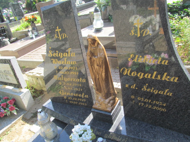 Małgorzata Ścigała 1918 Władysławowo - Grobonet - Wyszukiwarka osób pochowanych