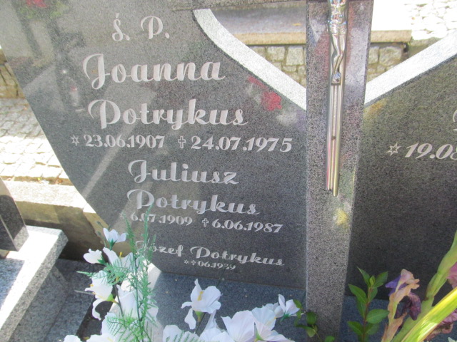 Joanna Potrykus 1907 Władysławowo - Grobonet - Wyszukiwarka osób pochowanych