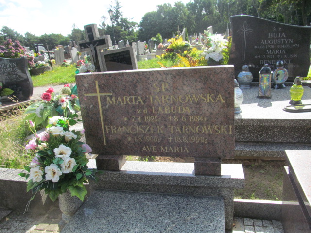 Marta Tarnowska 1925 Władysławowo - Grobonet - Wyszukiwarka osób pochowanych