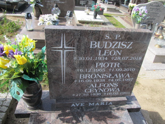 Leon Budzisz 1934 Władysławowo - Grobonet - Wyszukiwarka osób pochowanych