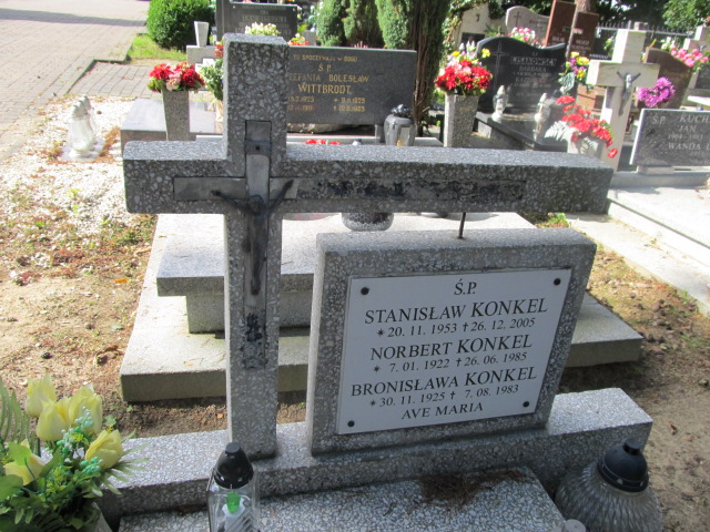 Stanisław Konkel 1953 Władysławowo - Grobonet - Wyszukiwarka osób pochowanych