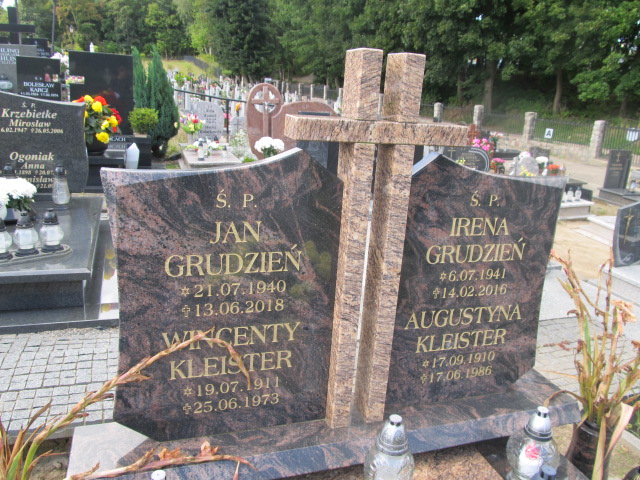 Irena Grudzień 1941 Władysławowo - Grobonet - Wyszukiwarka osób pochowanych