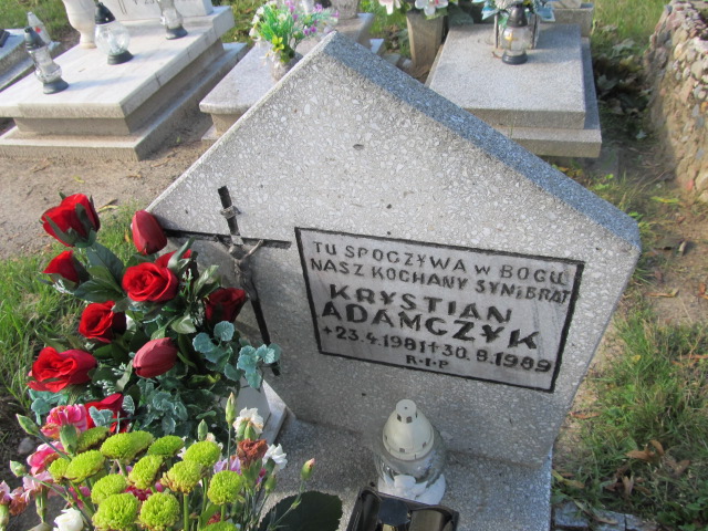 Krystian Adamczyk 1981 Władysławowo - Grobonet - Wyszukiwarka osób pochowanych