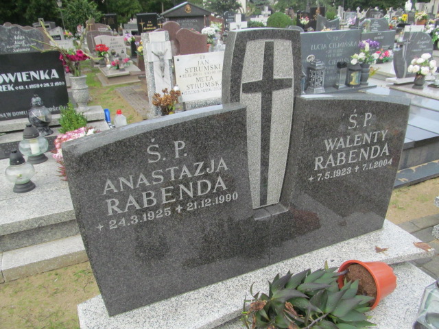 Walenty Rabenda 1923 Władysławowo - Grobonet - Wyszukiwarka osób pochowanych