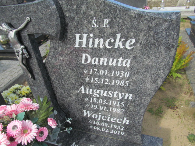 Danuta Hincke 1930 Władysławowo - Grobonet - Wyszukiwarka osób pochowanych