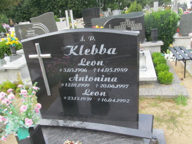 Antonina Klebba 1909 Władysławowo - Grobonet - Wyszukiwarka osób pochowanych