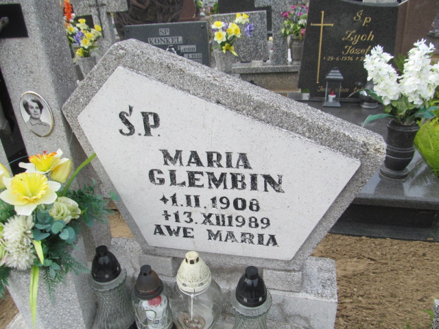 Maria Glembin 1908 Władysławowo - Grobonet - Wyszukiwarka osób pochowanych