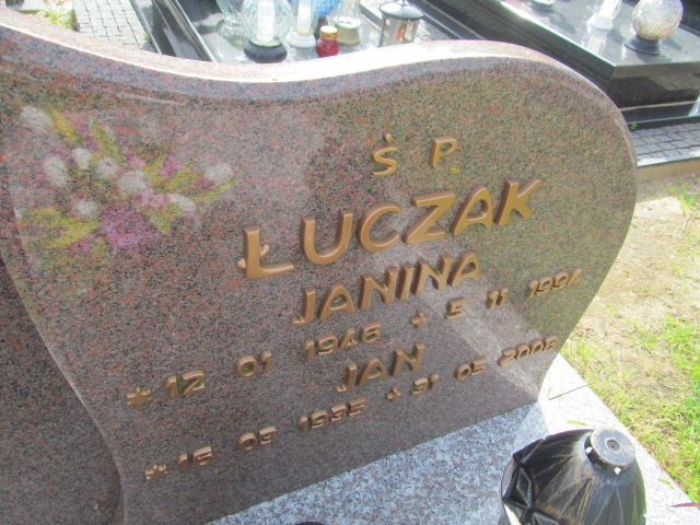 Janina Łuczak 1945 Władysławowo - Grobonet - Wyszukiwarka osób pochowanych