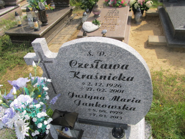 Justyna Jankowska 1979 Władysławowo - Grobonet - Wyszukiwarka osób pochowanych