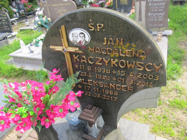 Aleksander Kaczykowski 1969 Władysławowo - Grobonet - Wyszukiwarka osób pochowanych