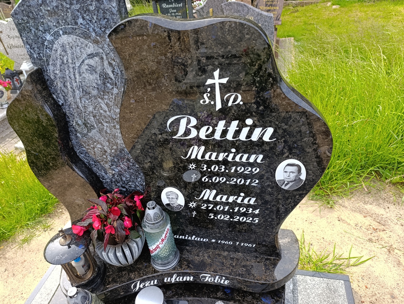 Grób Marian Bettin