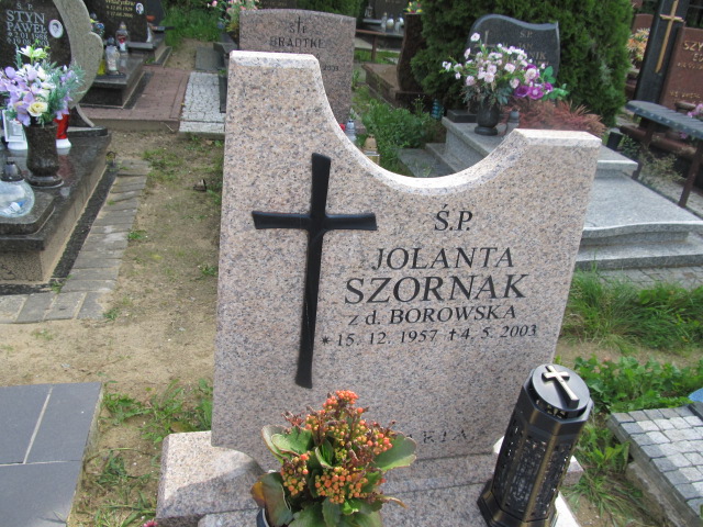 Jolanta Szornak 1957 Władysławowo - Grobonet - Wyszukiwarka osób pochowanych