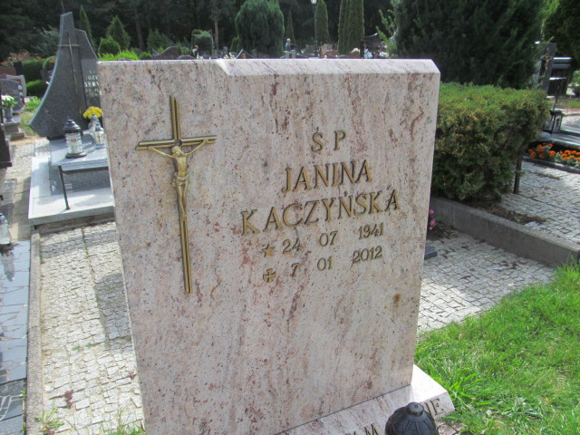 Janina Kaczyńska 1941 Władysławowo - Grobonet - Wyszukiwarka osób pochowanych
