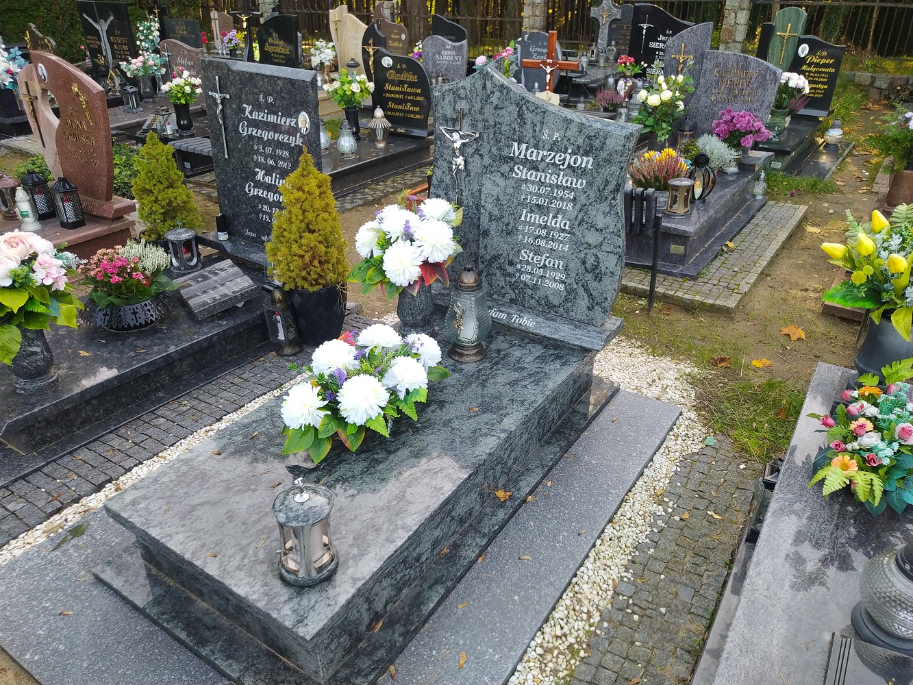 Grób Stanisław Marzejon
