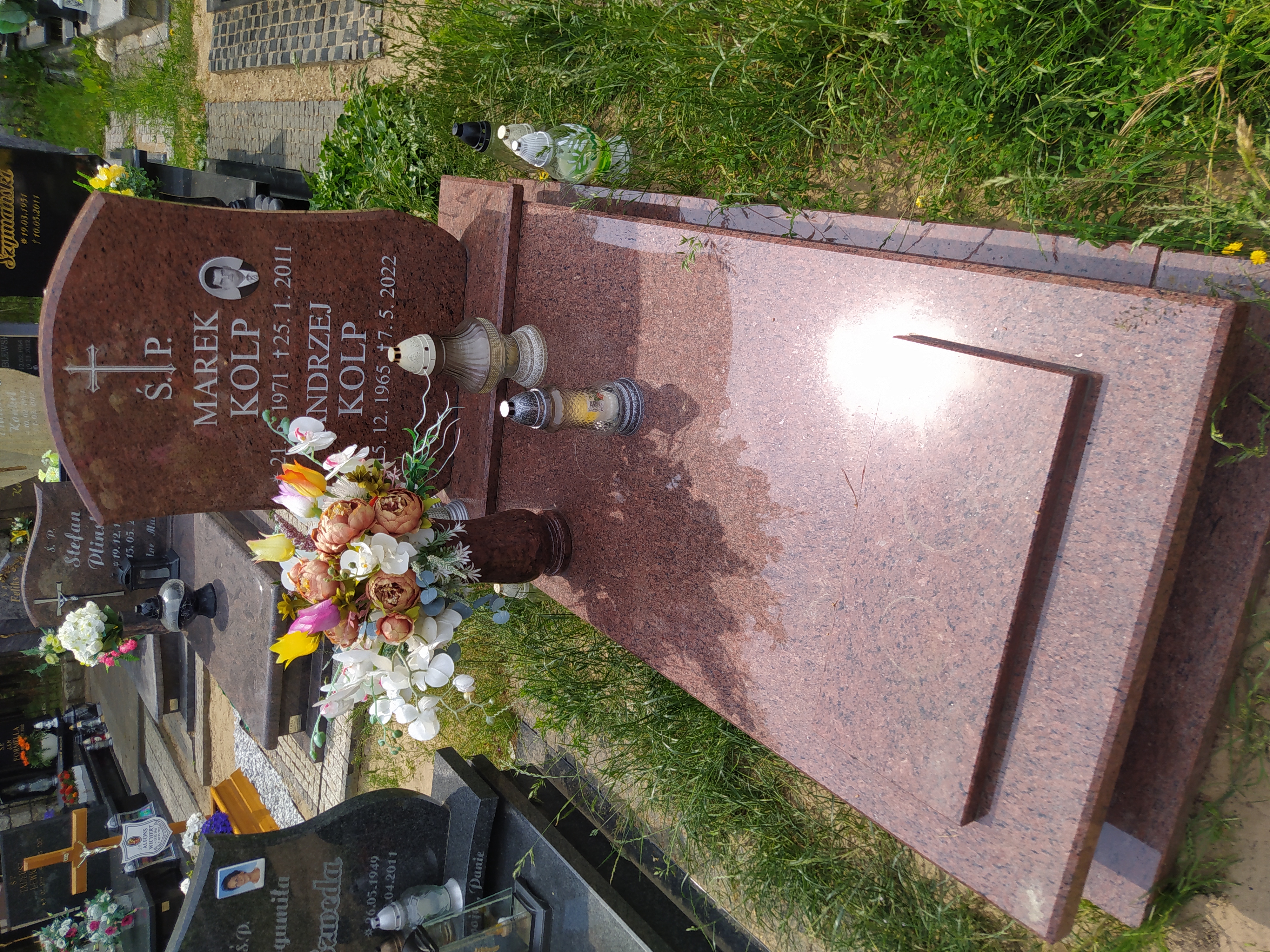 Andrzej Kolp 1965 Władysławowo - Grobonet - Wyszukiwarka osób pochowanych