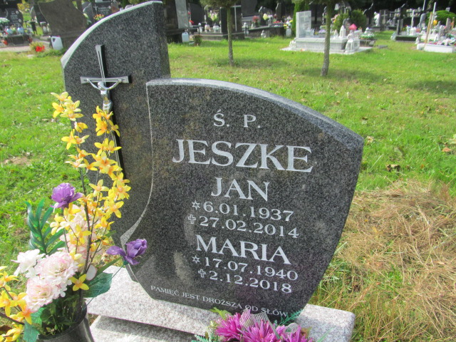 Maria Jeszke 1940 Władysławowo - Grobonet - Wyszukiwarka osób pochowanych