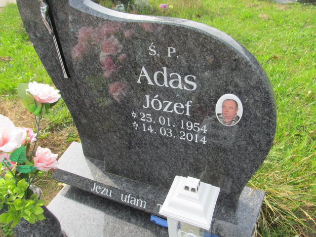 Józef Adas 1954 Władysławowo - Grobonet - Wyszukiwarka osób pochowanych