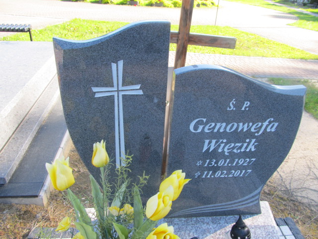 Genowefa Więzik 1927 Władysławowo - Grobonet - Wyszukiwarka osób pochowanych