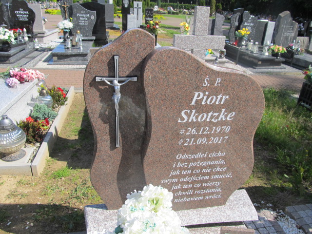 Piotr Skotzke 1970 Władysławowo - Grobonet - Wyszukiwarka osób pochowanych