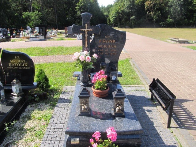Grób Wojciech Frank