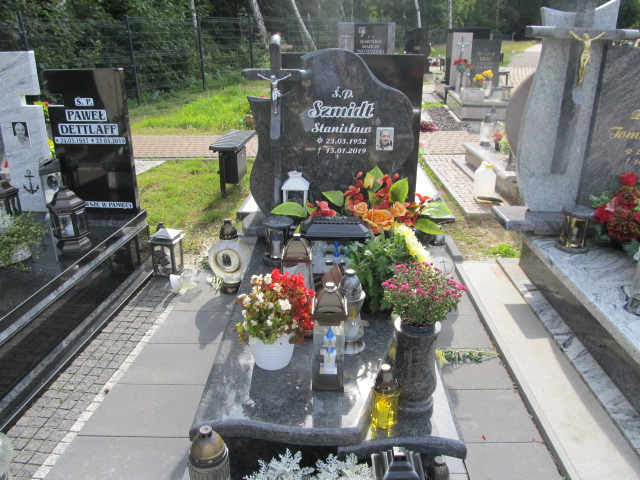 Grób Stanisław Szmidt
