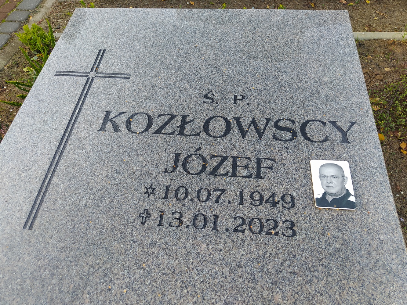 Józef Kozłowski 1949 Władysławowo - Grobonet - Wyszukiwarka osób pochowanych